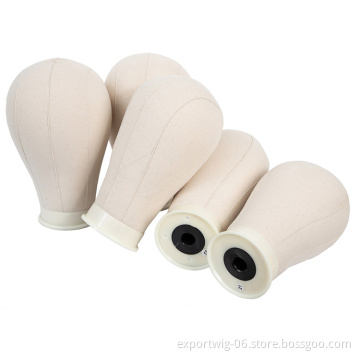 Wig Head Cork Canvas Block  Mannequin Head  Blocks For Wigs Making Weft Wig Display Style Styling Manikin  Durable and Sturdy